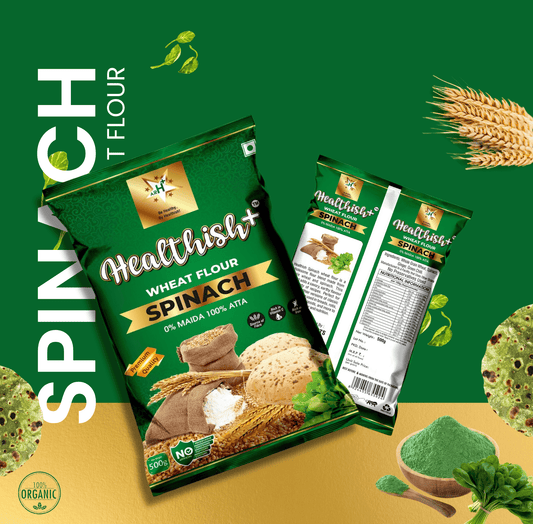 Spinach Wheat Flour - 500gm